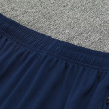 24/25  PSG Sapphire Blue Inkjet  Player version Half Pull Tracksuit  (球员版、半拉链)