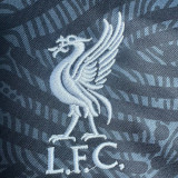2020/2021 LIV Black Goalkeeper  Retro Soccer Jersey