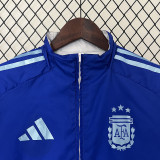 24/25 Argentina White & Blue Double Sided Windbreaker (双面风衣)