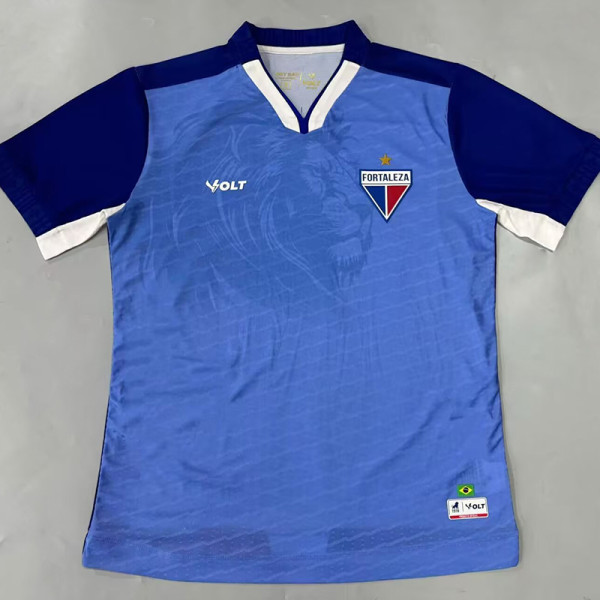 25/26 Fortaleza Goalkeeper Light Blue Fans Soccer Jersey