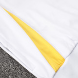 24/25 RMA Whit& Yellow Hooded  Tracksuit (Add Fluff) # F608加绒