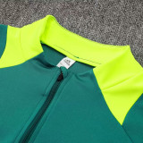 24/25  Algeria Green Half Pull Tracksuit  (半拉链)
