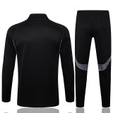 25/26  RMA Black Kids Half Pull Tracksuit #E2511 (半拉链)