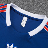 25/26  ARS Royal Blue Retro Training vest Suit #D2516
