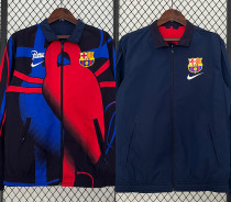 2024BAR Dark Blue & Red Co Branded Sided Windbreaker (双面风衣) 2024BAR Dark Blue & Red Co Branded Sided Windbreaker (双面风衣)