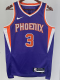 22/23 SUNS PAUL #3 Purple Top Quality Hot Pressing NBA Jersey
