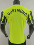 25/26 Dortmund  Fluorescent Green Player Version Soccer Jersey