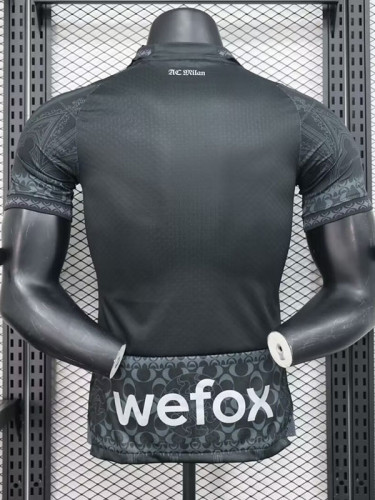 24/25 ACM Black  Co Branded version Player Version Soccer Jersey