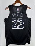 Lakers JAMES # 23 Black  Top Quality Hot Pressing NBA Jersey(Honor Edition)荣耀版