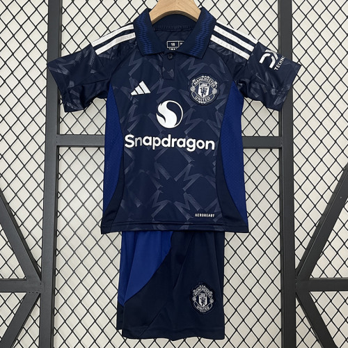 24/25 Man Utd Away Kids Soccer Jersey