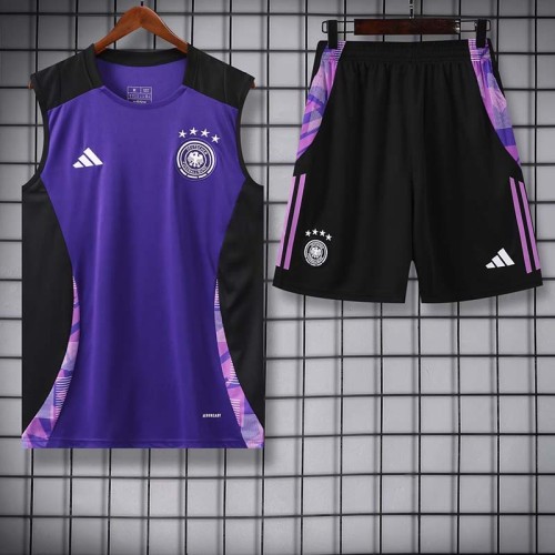 24/25 Germany Purple Tank top and shorts suit