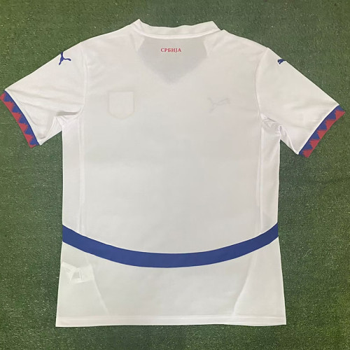 2024 Serbia  Away  Fans Soccer Jersey