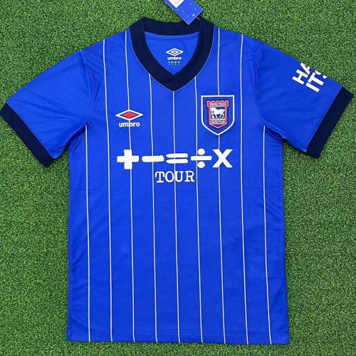 24/25 Ipswich Home Fans Soccer Jersey