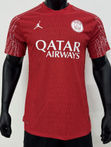 24/25 PSG Red  Player Version Training Shirts