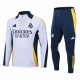 24/25 RMA White Half Pull Tracksuit  (白色、半拉链)