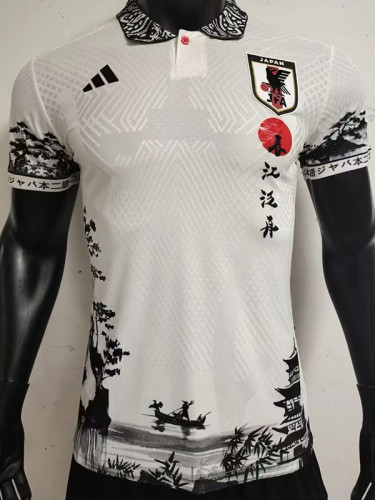 2023 Japan White Special Edition Player Version Training Shirts (春江泛舟)