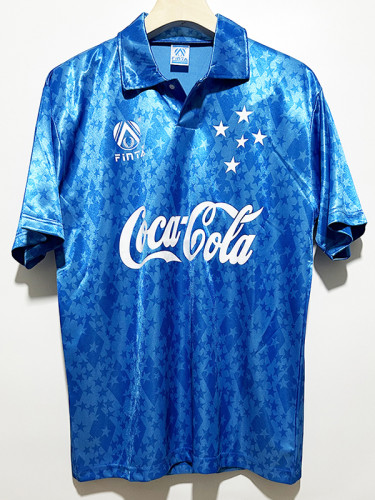 1993/1994 Cruzeiro Home  Retro Soccer Jersey