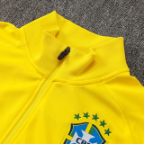 24/25 Brazil  Yellow Jacket Tracksuit