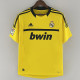2011/2012 RMA Yellow GoalKeeper Retro Soccer Jersey