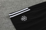 24/25 Man Utd Black Tank top and shorts suit