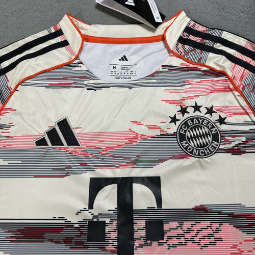 25/26  Bayern Away Fans Soccer Jersey