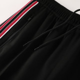 25/26  Man Utd Black Retro Edition Jacket Tracksuit#01