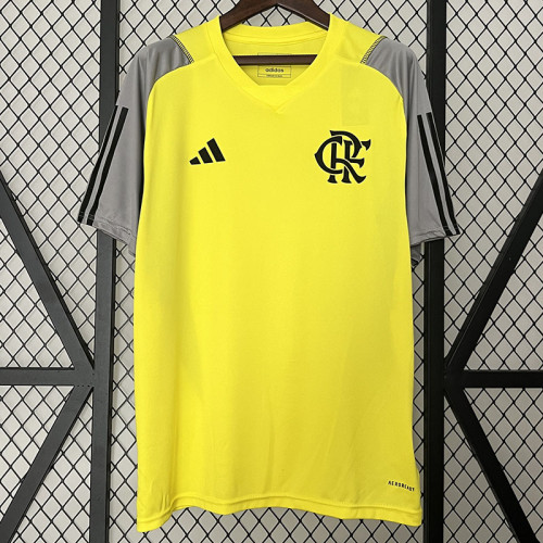 24/25 Flamengo Yellow Training shirts（圆领）