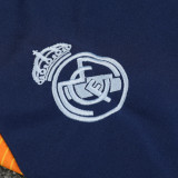 24/25 RMA Royal Blue& Blue sleeves Kids Half Pull Tracksuit (童装、半拉链)