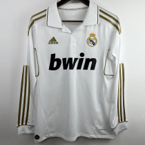 2011/2012 RMA Home Long Sleeve Retro Soccer Jersey (长袖)