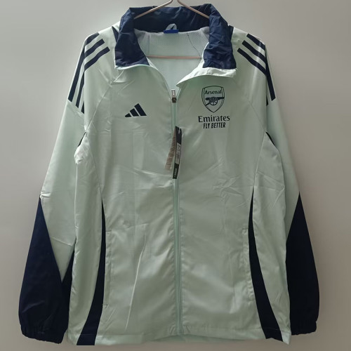 2025  ARS Light Blue Hooded Windbreaker连帽