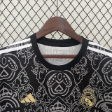 24/25 RMA Black Puzzle Special Edition Fans Training shirts