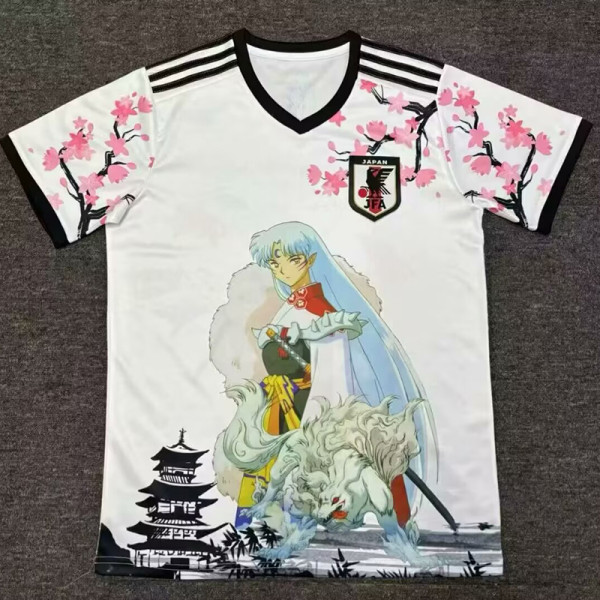 25/26 Japan Inuyasha White Fans Soccer Jersey