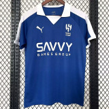 24/25 Al-Hilal Blue 67th Anniversary Edition Fans Soccer Jersey