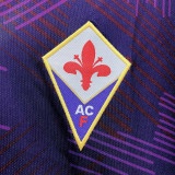 1992/1993 Fiorentina Home Purple Retro Soccer Jersey