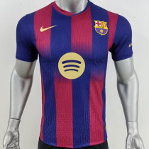 24/25 BAR Red Blue Special Edition Player Version Soccer Jersey (大胸花）