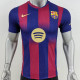 24/25 BAR Red Blue Special Edition Player Version Soccer Jersey (大胸花）
