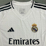 24/25 RMA  white Women Fans Soccer Jersey(女）