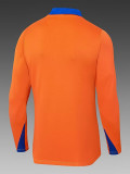 24/25 Netherlands Orange Half Pull Tracksuit  (半拉链)