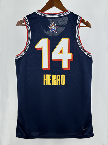 24/25 ALL-STAR HERRO #14Royal Blue Top Quality Hot Pressing NBA Jersey
