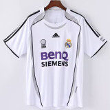 2006/2007 RMA Home Retro Soccer Jersey