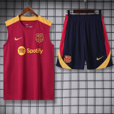 24/25 BAR Red Tank top and shorts suit