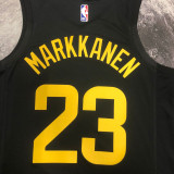 22/23 JAZZ MARKKANEN #23 Black Top Quality Hot Pressing NBA Jersey (Trapeze Edition)