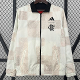 24/25 Flamengo Red & Grey  Double Sided Windbreaker (双面风衣)
