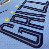 22/23 GRIZZLIES MORANT #12 Blue Top Quality Hot Pressing NBA Jersey (Trapeze Edition)