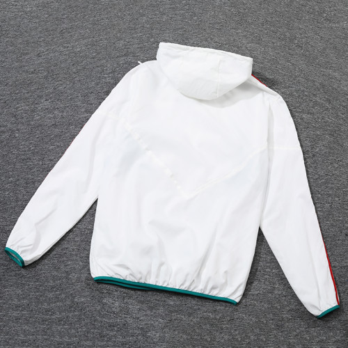 24/25 Flamengo White Windbreaker