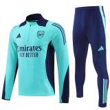 24/25 ARS Lake Blue Player version Half Pull Tracksuit  (湖蓝色球员版、半拉链)