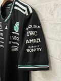 2025 F1 Mercedes Black  Polo Racing Suit