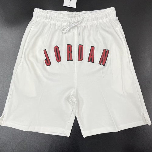 24/25 JOR White Grey Cotton shorts(005、前横大JOR标、全棉)