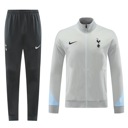 24/25  TOT Grey White Jacket Tracksuit#02