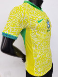 2024 Brazil home Player Version Soccer Jersey
